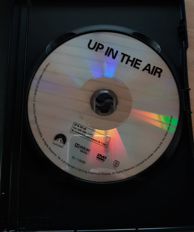 Up in the air, DVD, romantik