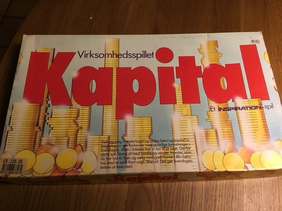 Virksomhedsspillet Kapital,