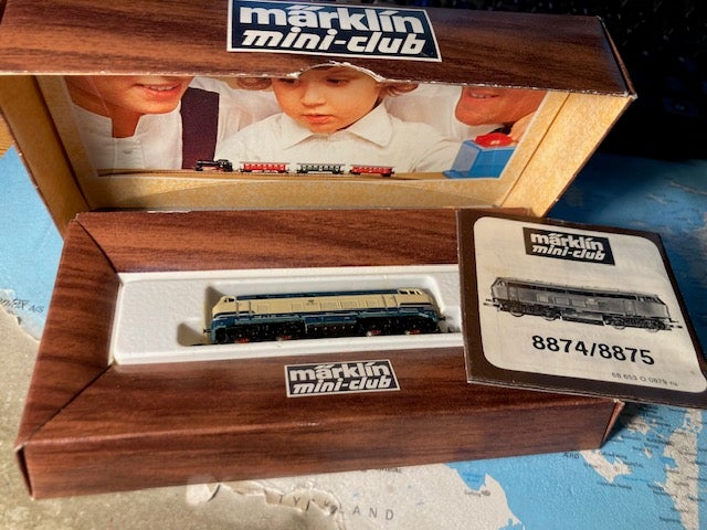 Modeltog, Märklin 8874, skala