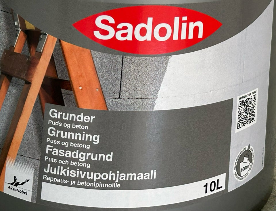 Grunder til puds og beton  Sadolin