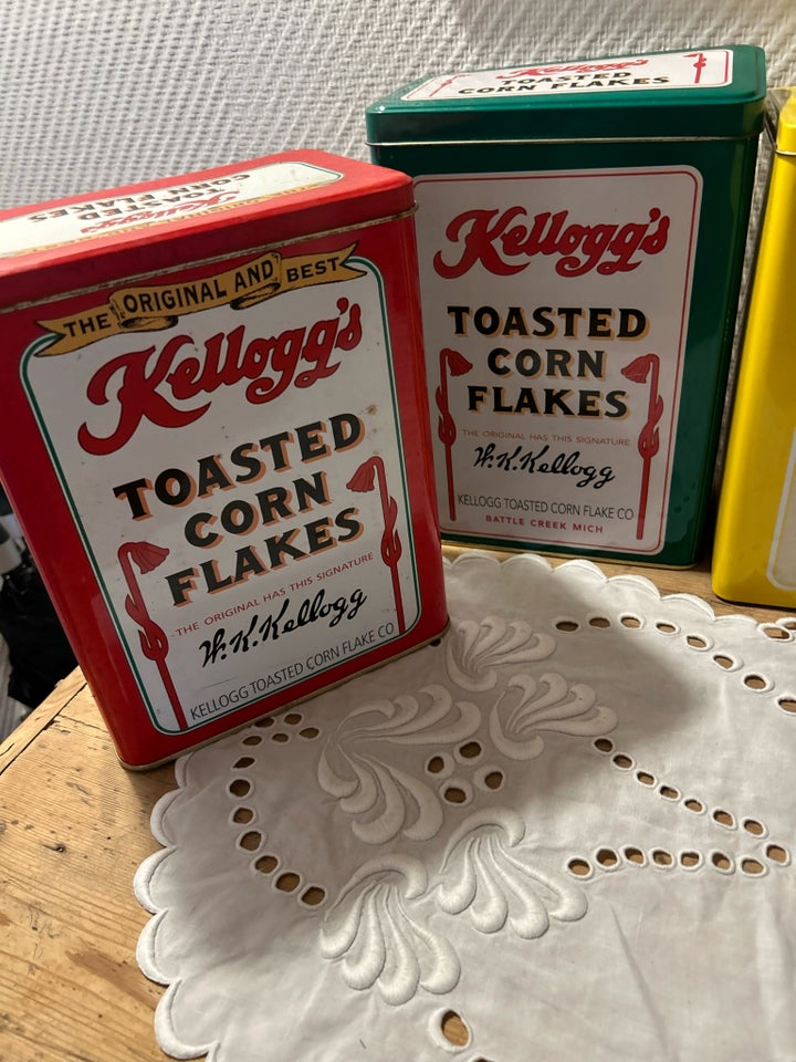 Dåser, KELLOGGS cornflakes dåser