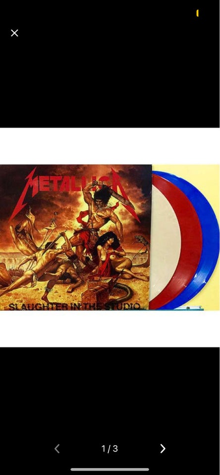 LP, Metallica, ( FARVET vinyler )