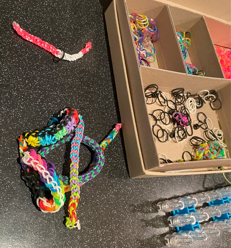 Smykkefremstilling Loom band