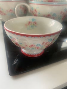 Porcelæn Lille skål Greengate