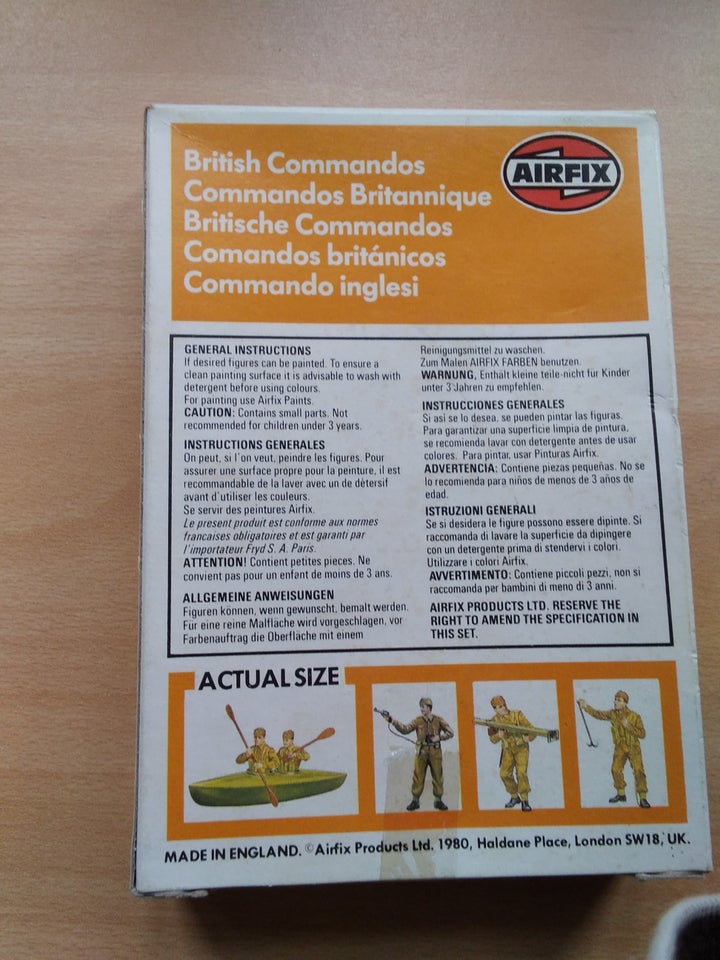 Samlefigurer, Airfix British