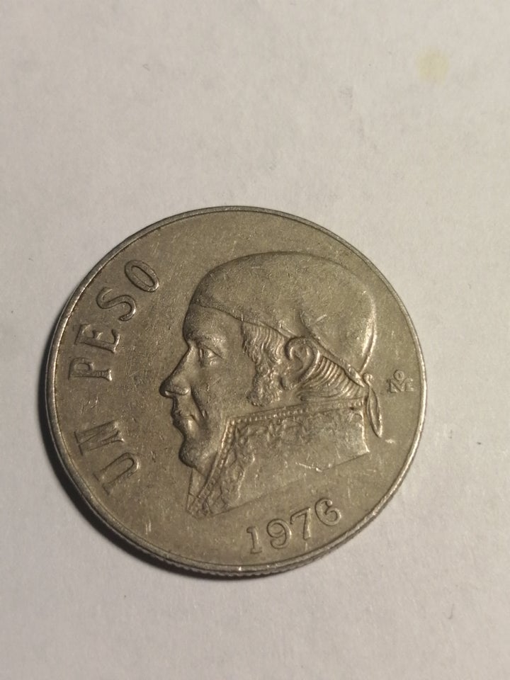 Amerika, mønter, 1 pesos