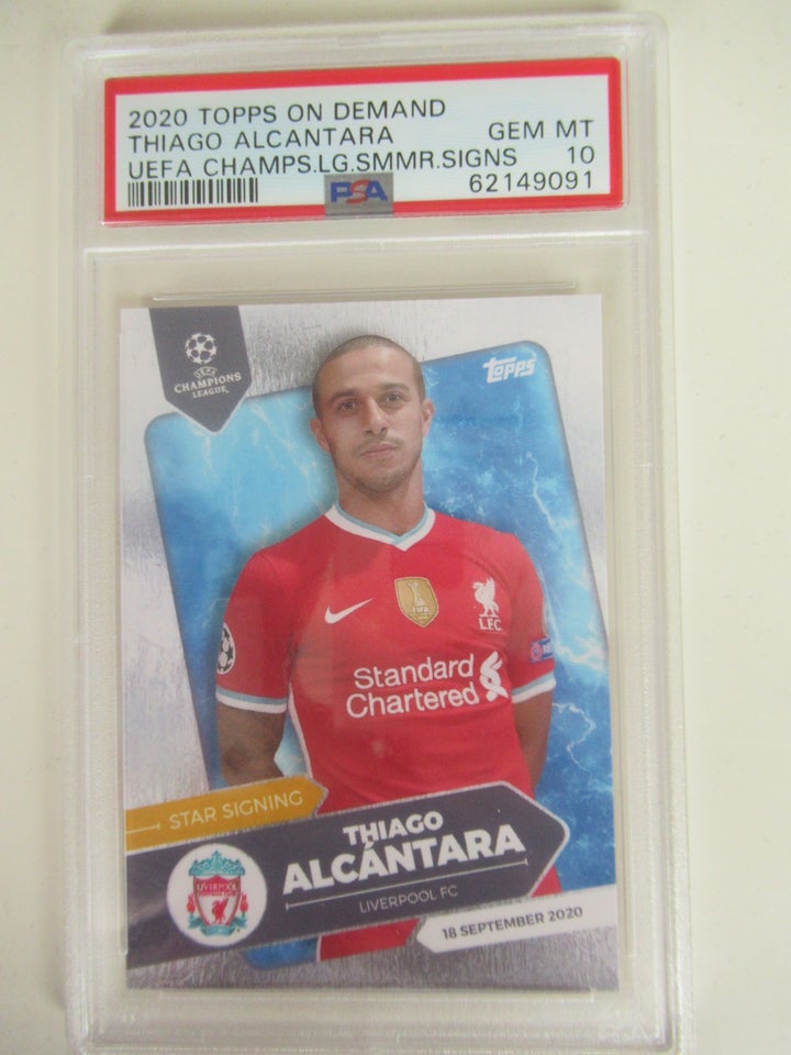 Samlekort PSA 10 Thiago Alcantara