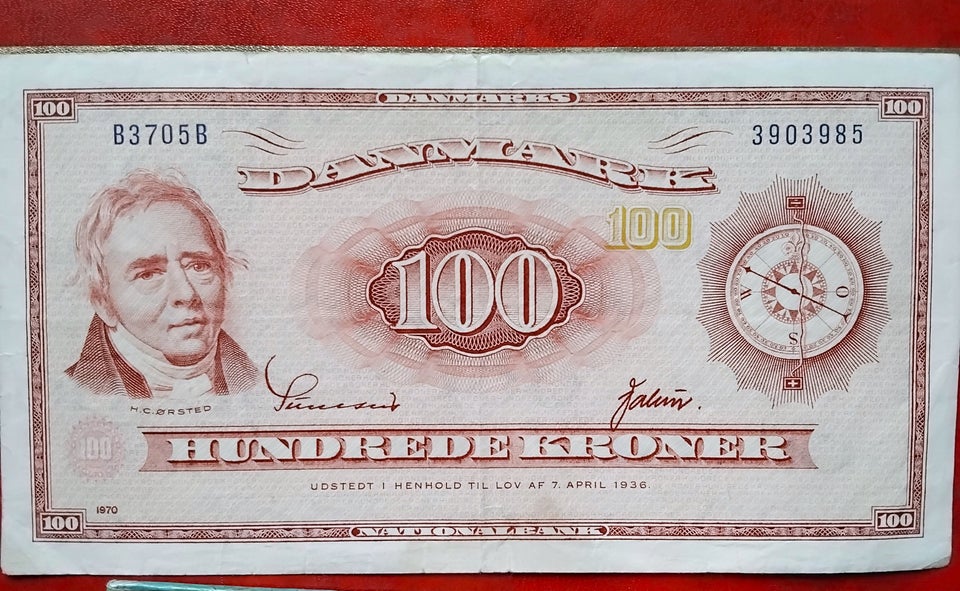 Danmark, sedler, 100.00DKK