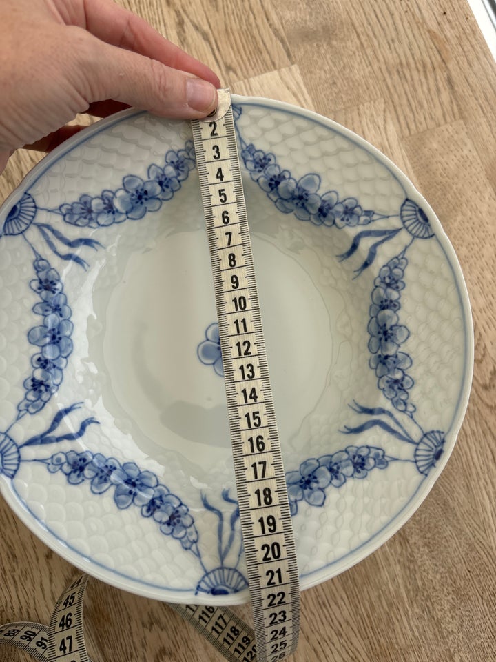 Porcelæn, Dyb tallerken , Bing og