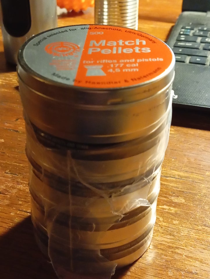 Ammunitionsskab, Match Pellets