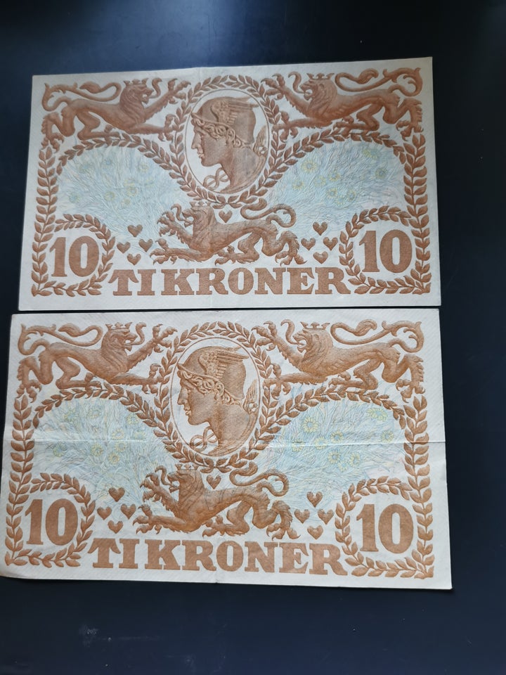 Danmark, sedler, 10 kr