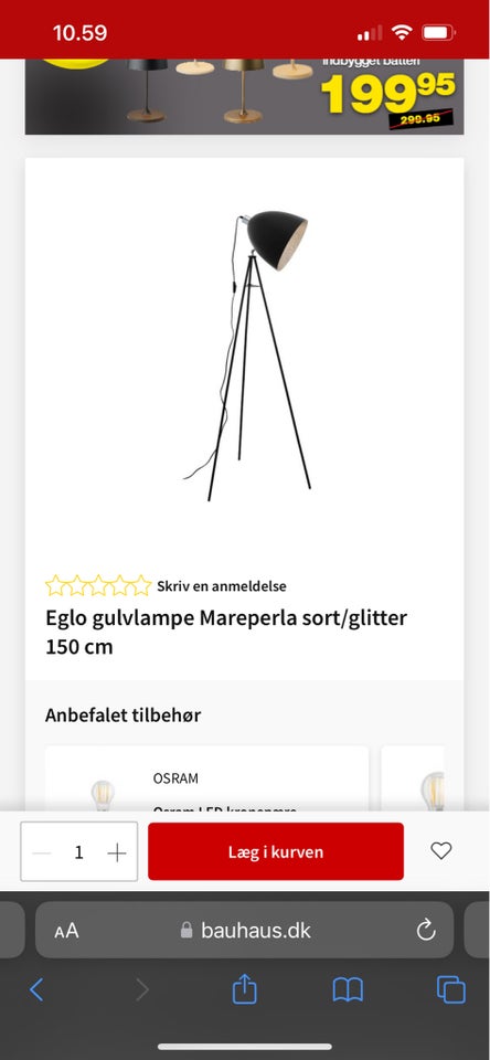 Gulvlampe, Eglo