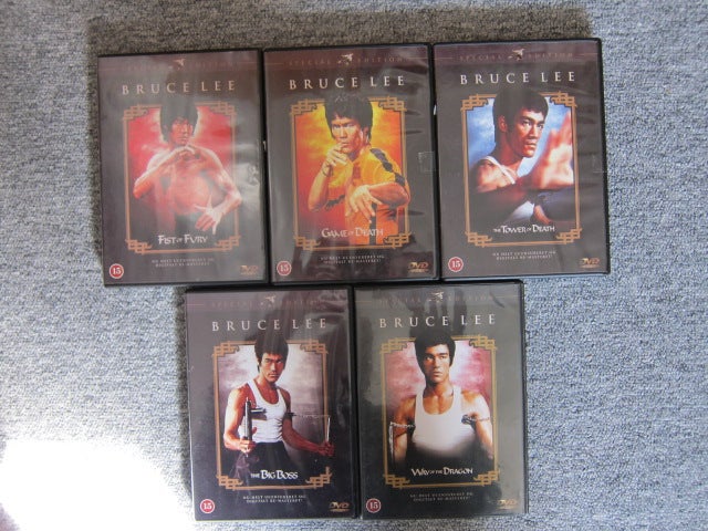 Bruce Lee, DVD, action