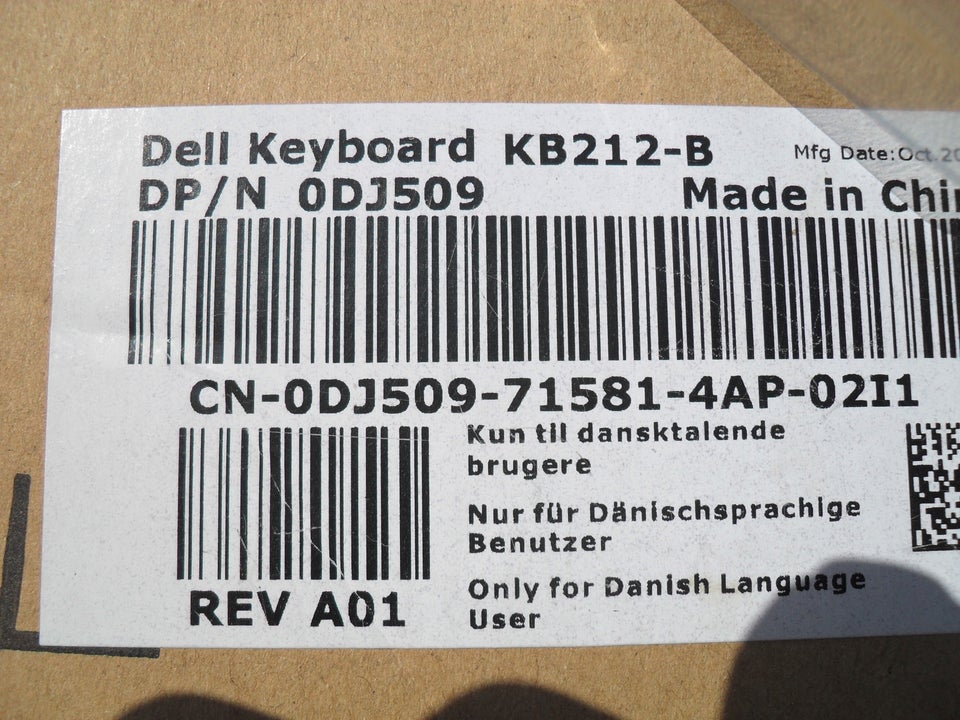 Tastatur DELL KB212-B