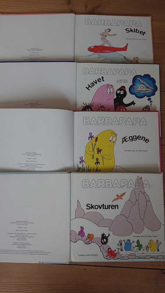 Barbapapa 4 stk Tison