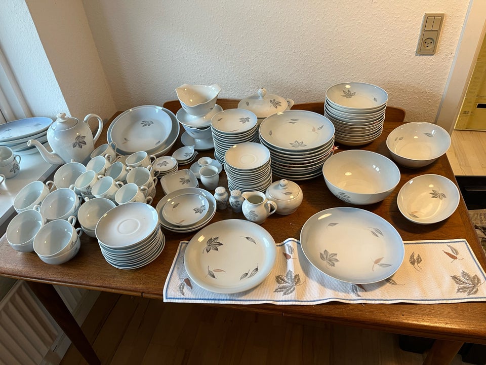 Porcelæn, Fade tallerkner , Bing og