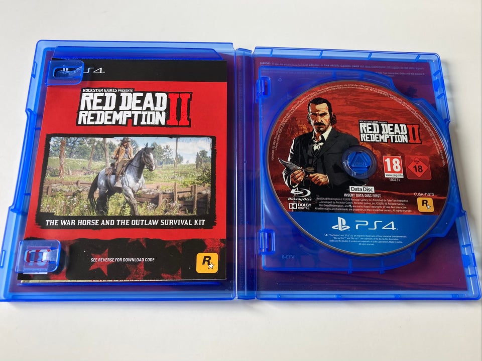 Red dead Redemption 2, PS4