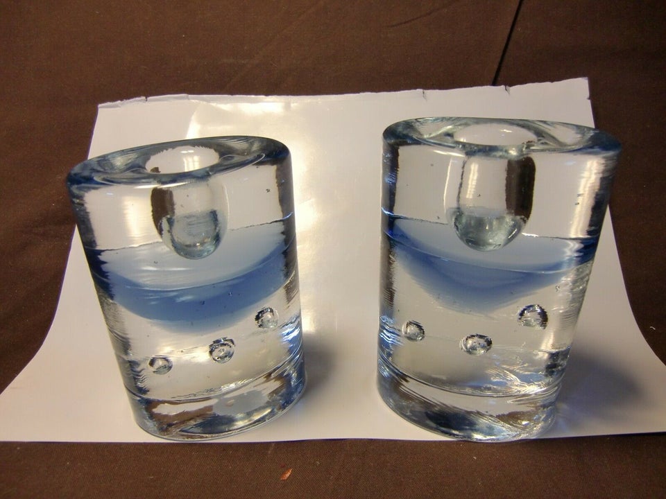 Glas lysestage Iittala - Arktika
