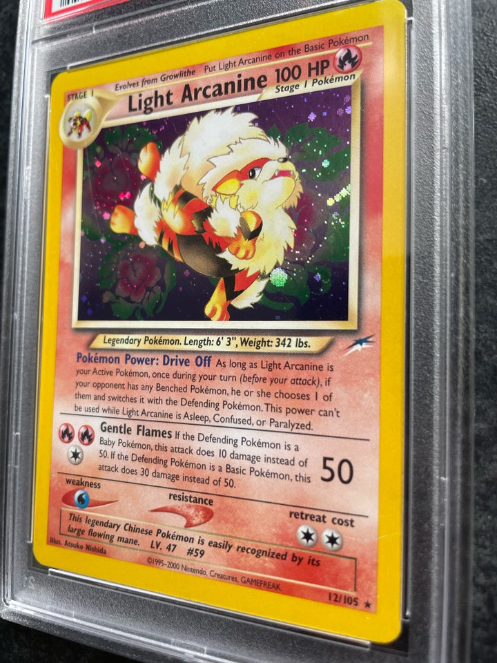 Samlekort Light Arcanine - neo