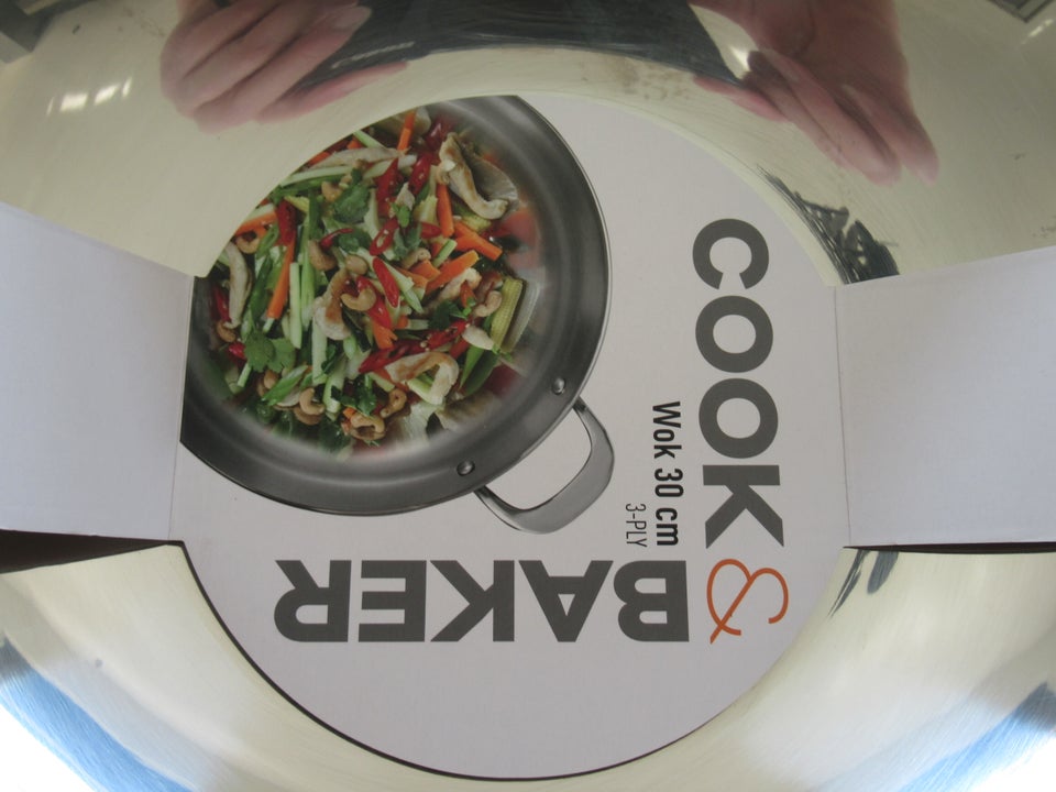 3PLY wok 30 cm, Cook  Baker