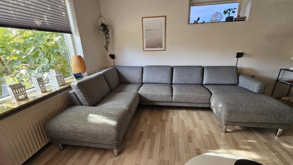 U-sofa, andet materiale, 5 pers.