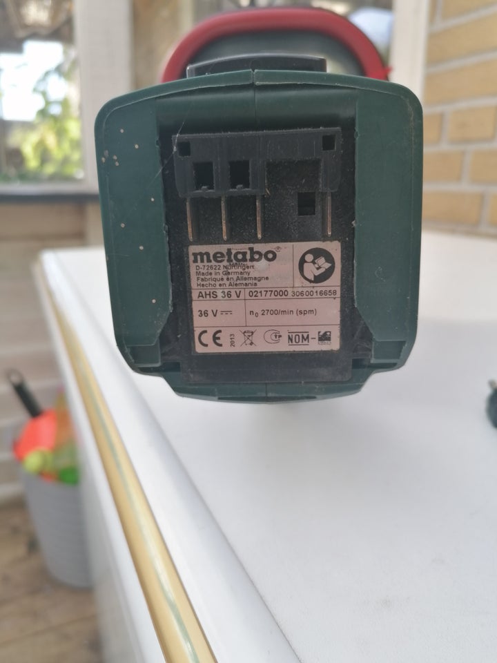 Hækkeklipper 36V, Metabo