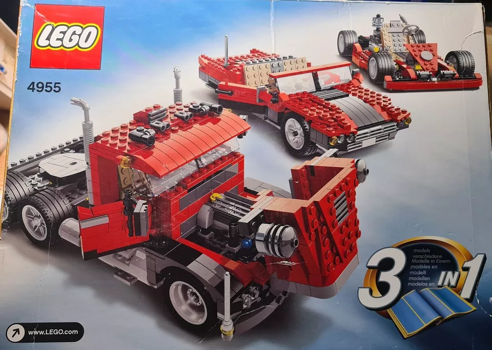 Lego Creator 4955 Lastbil Uåbnet