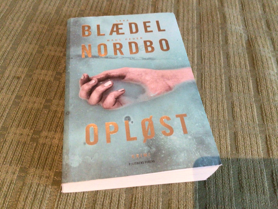 opløst, sarah blædel, genre: krimi