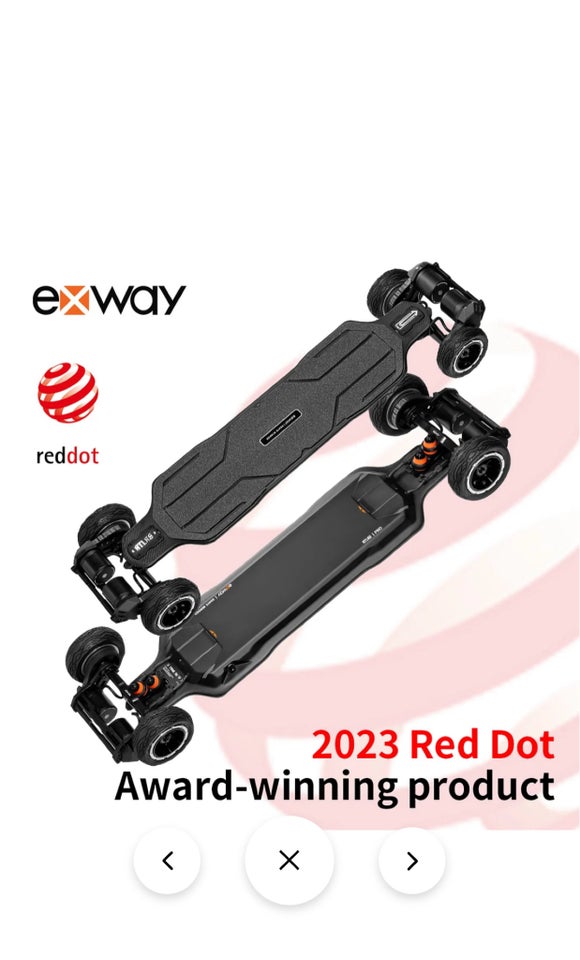 El-skateboard, Exway atlas Pro