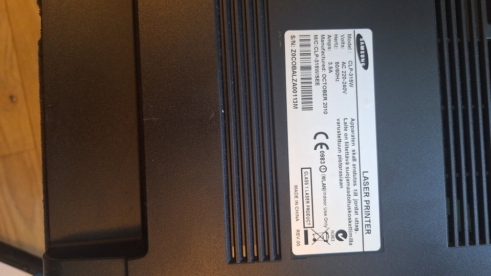 Laserprinter m farve Samsung