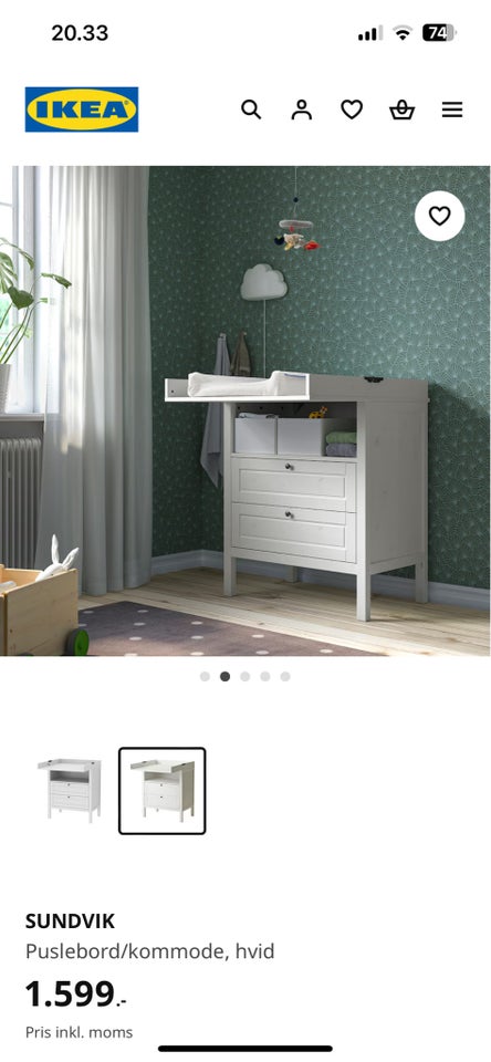 Puslebord Ikea