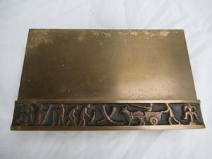 Cigaræske I Malm/Bronze Nordisk