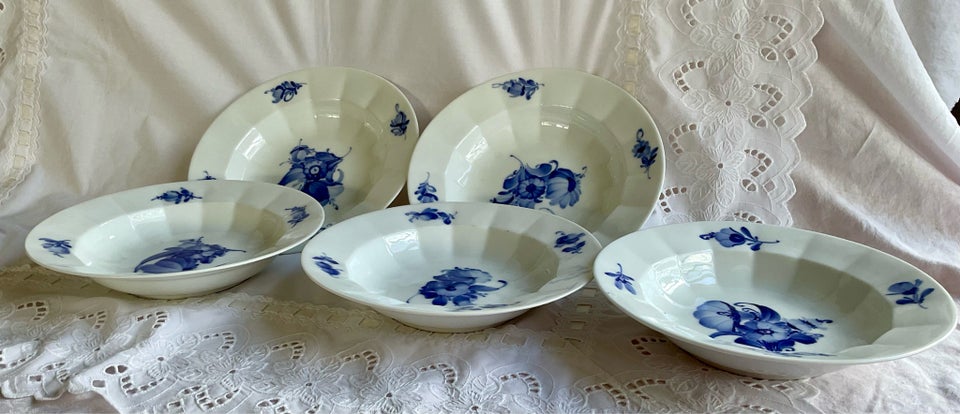 Porcelæn Dyb tallerken Royal