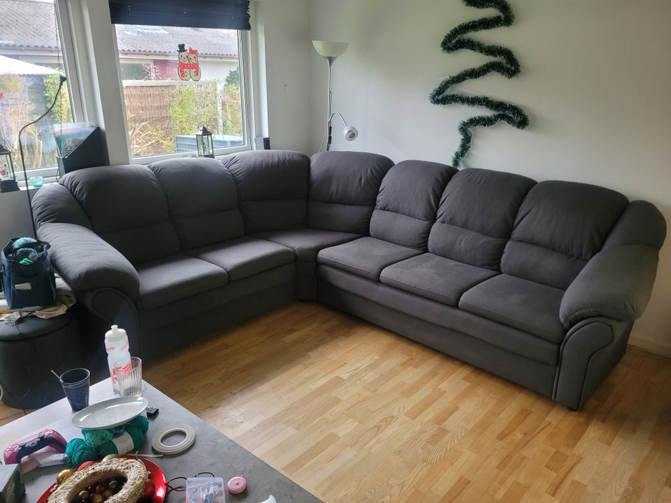 Sofa, stof, 5 pers.