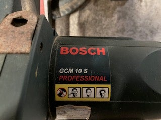 Kapsav 10" Bosch