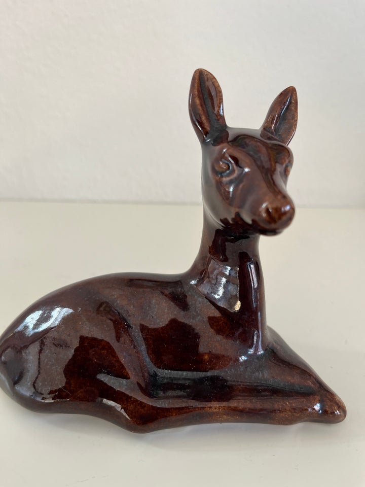 Meget flot porcelæns bambi, 15 cm