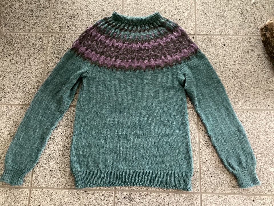 Sweater, Håndstrikket, str. 40