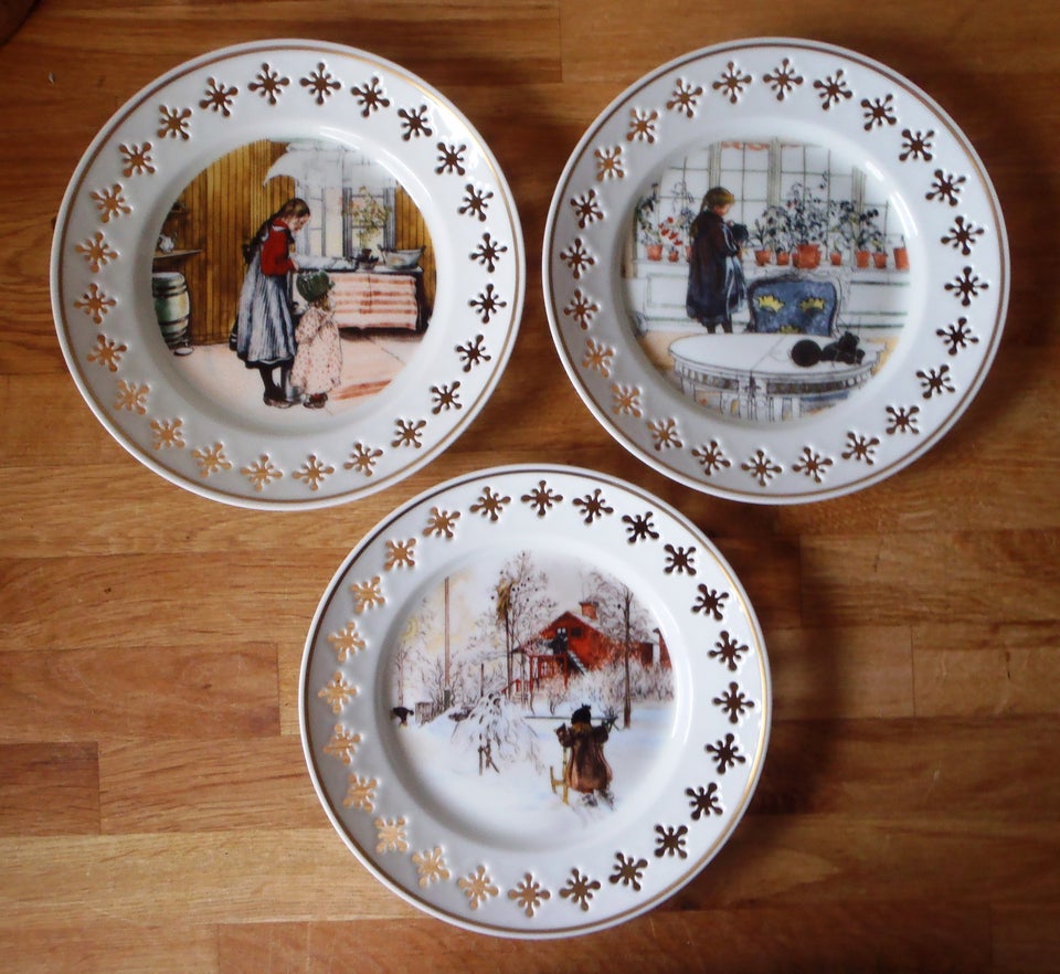 Porcelæn, Carl Larsson platter,