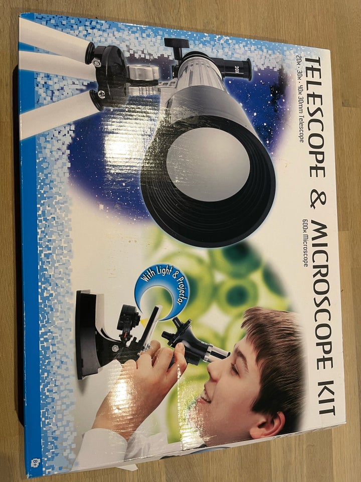 Telescope og microscope kit ?