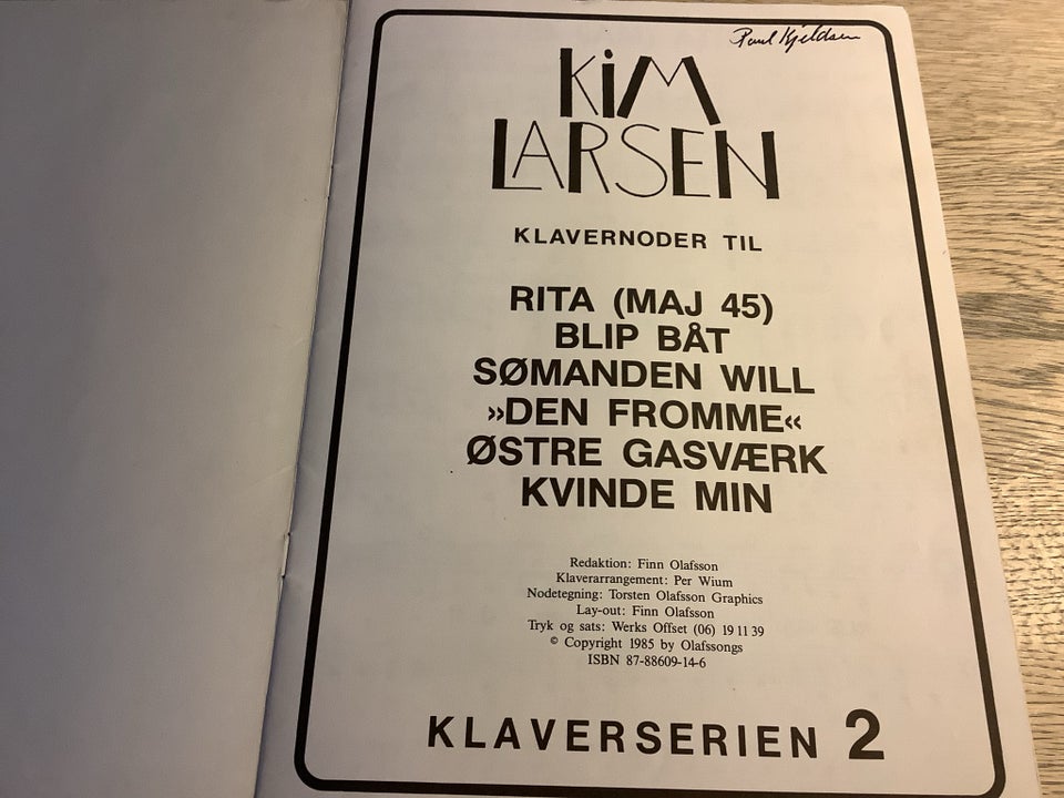 Klaver, Kim Larsen