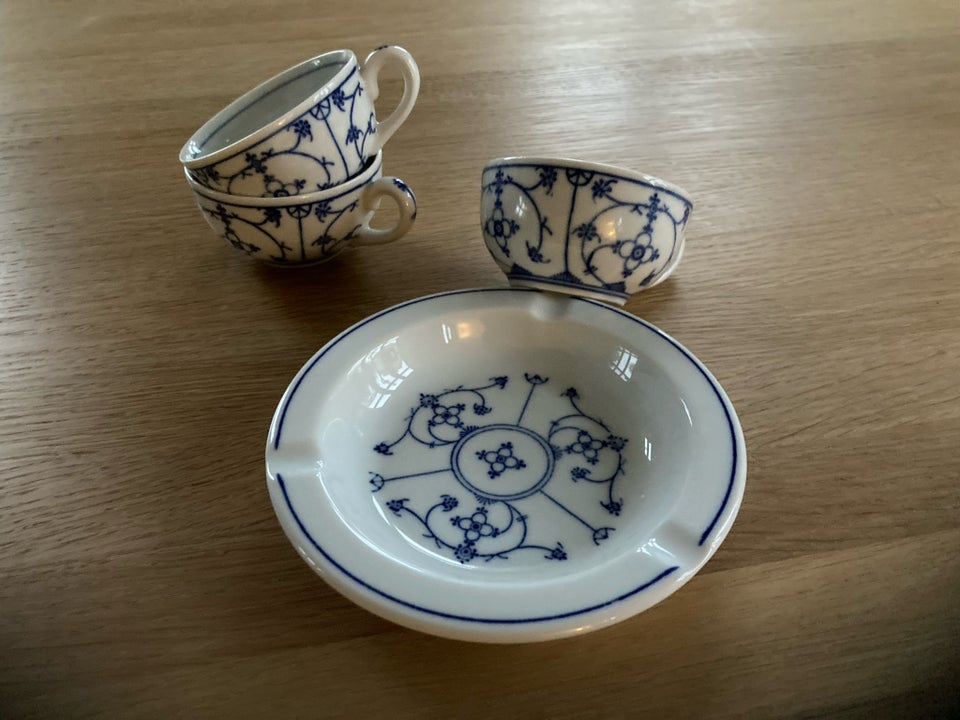 Porcelæn, Tekopper og skål,