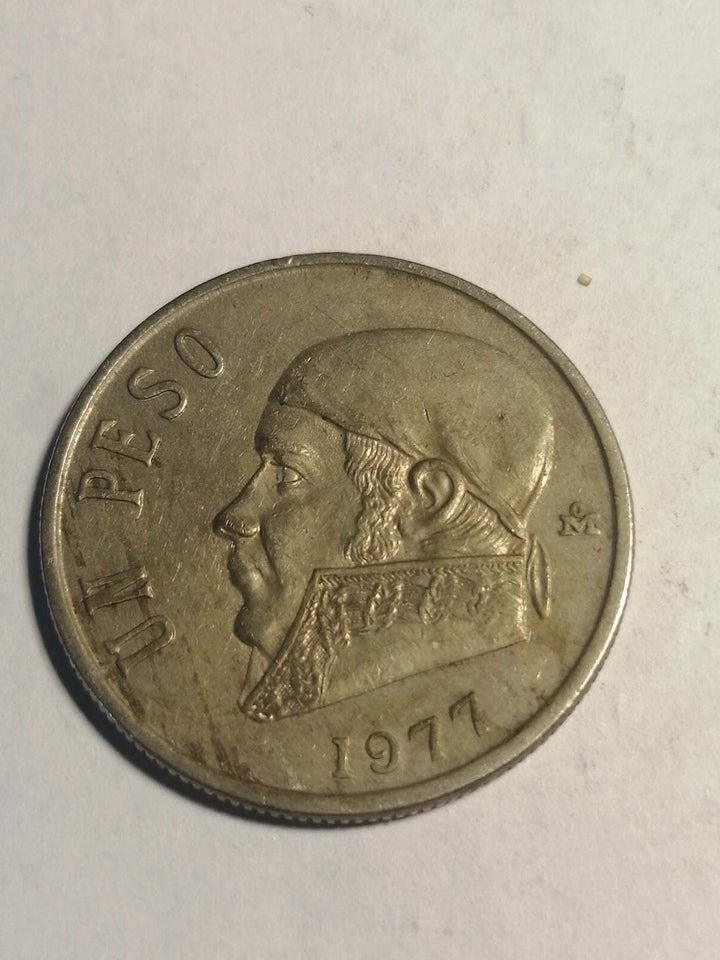 Amerika, mønter, 1 pesos