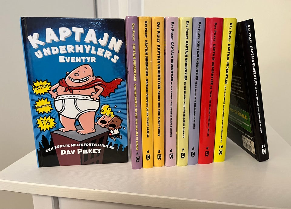 Kaptajn Underhyler, Dav Pilkey