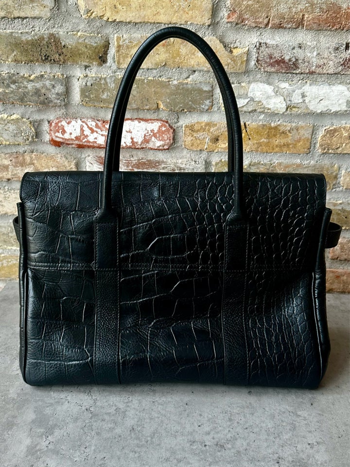 Shopper, Mulberry, læder