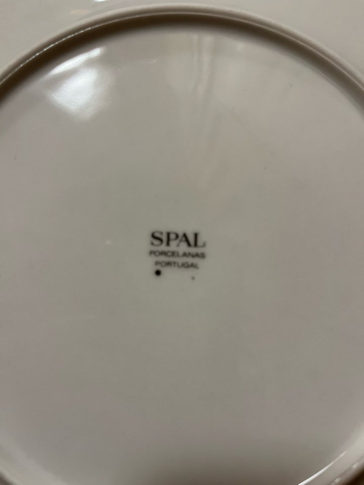 Porcelæn Tallerkner Spal