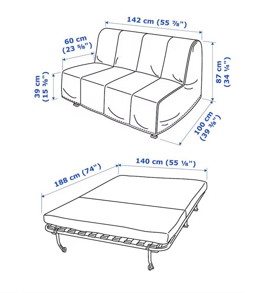 Ikea sovesofa