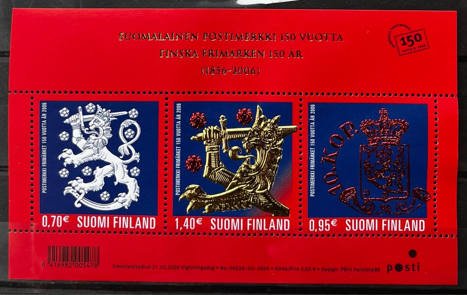 Finland, postfrisk, Finland no.