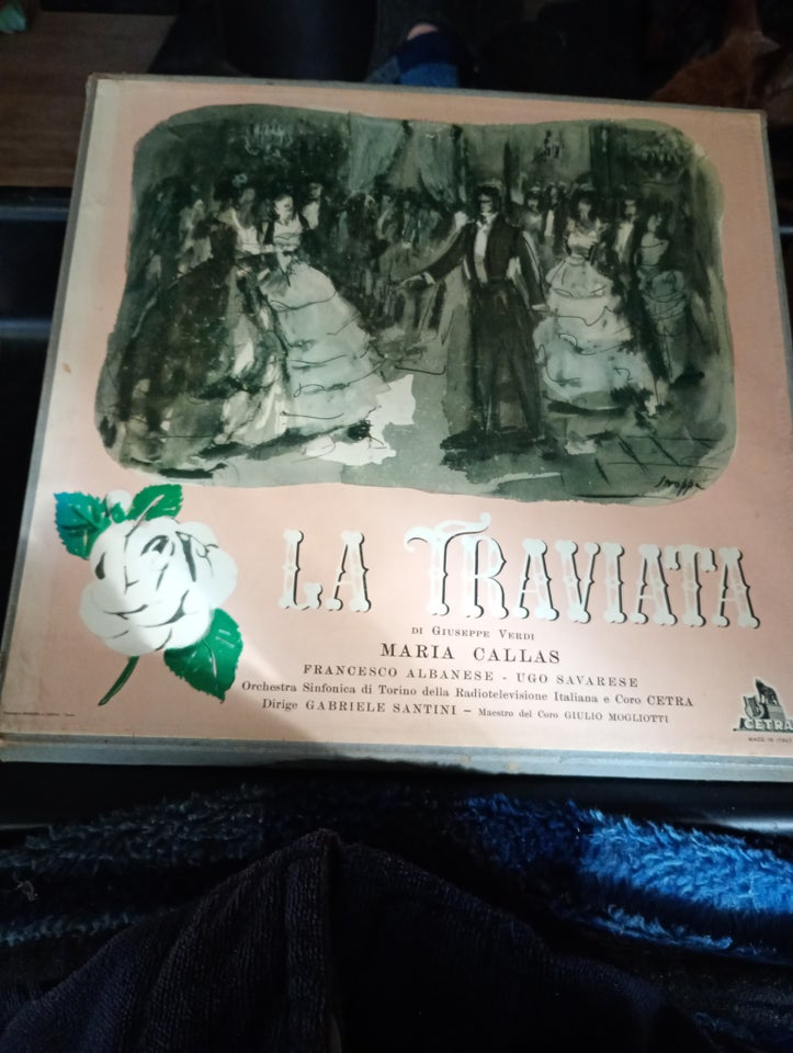 LP, Maria Callas, La Traviata Verdi