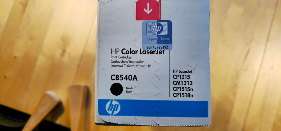 Lasertoner Hp CB540A