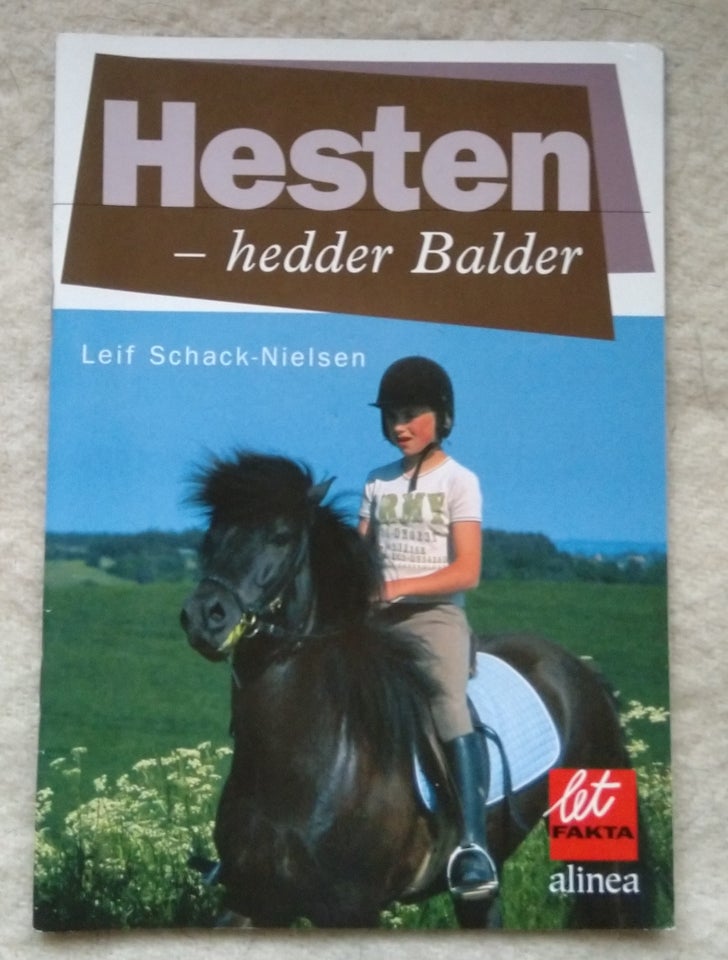 Hesten hedder Balder, Leif Schach